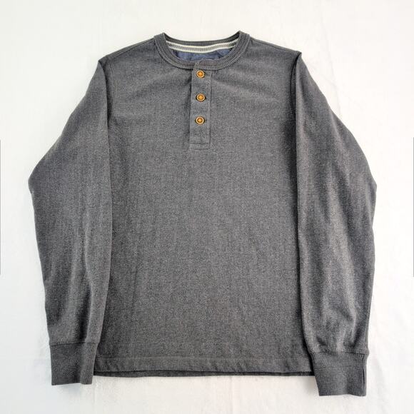 Free Nature Quarter Button Crewneck Men's Small - Picture 1 of 8
